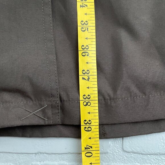 Savile Row London Coat Men Medium 42‎ Brown Kingston Trench Rain Belt Warmer VTG - Picture 15 of 16